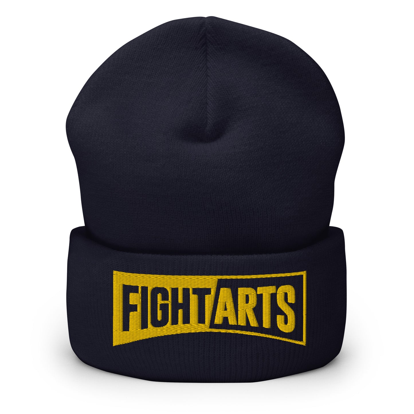 navy blue fightarts beanie