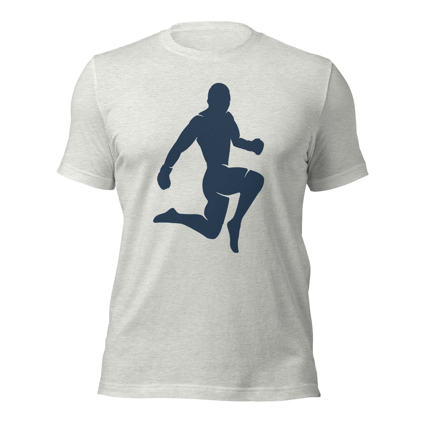 Unisex T-shirt Navy Blue Logo Flying Knee