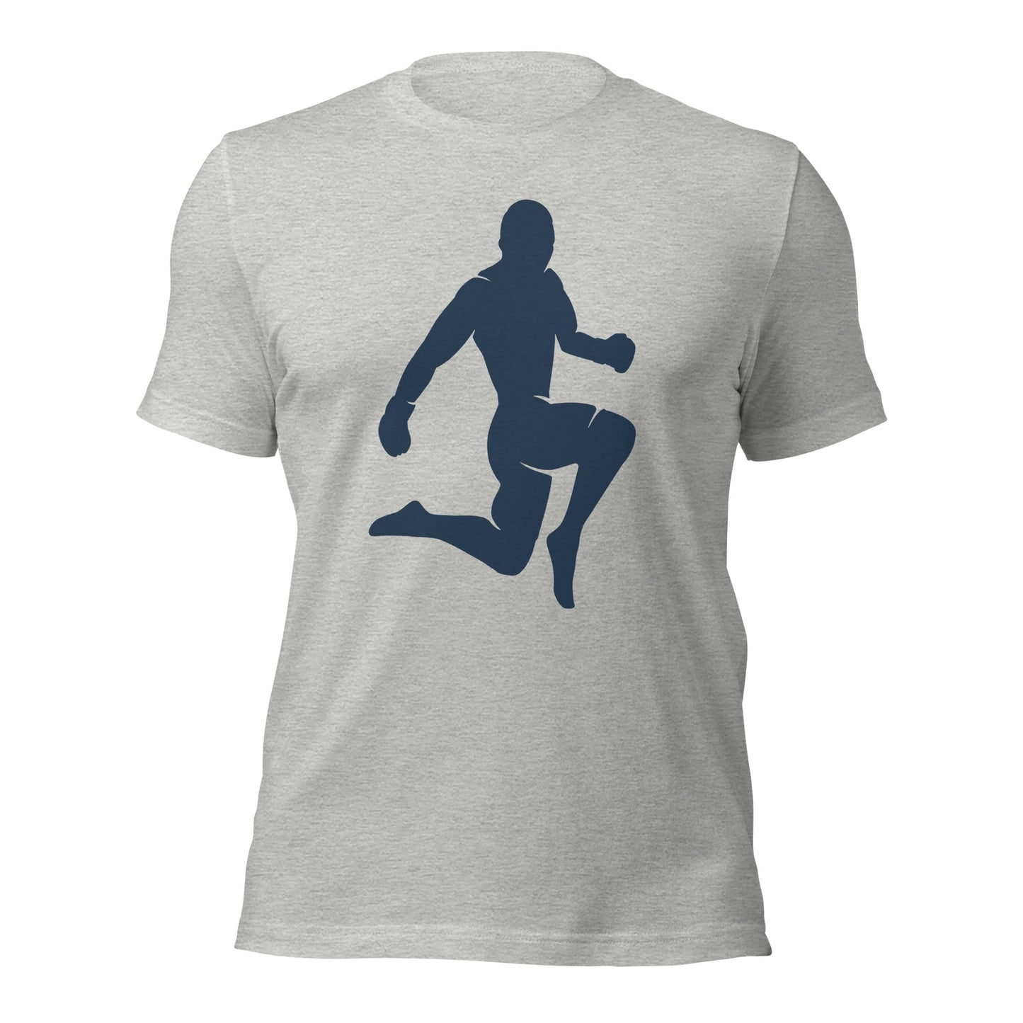 Unisex T-shirt Navy Blue Logo Flying Knee