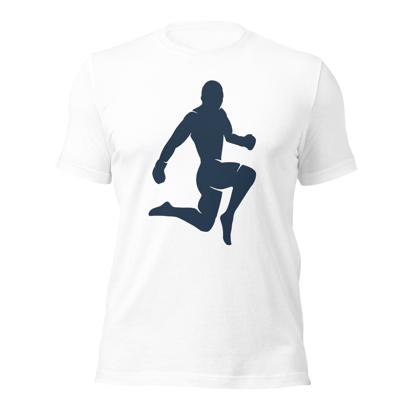 Unisex T-shirt Navy Blue Logo Flying Knee